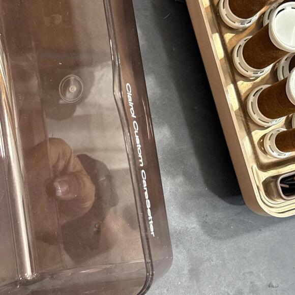 VTG Clairol Custom CareSetter Flocked Velvet Hot Rollers Curlers Pageant Hair - Picture 9 of 10